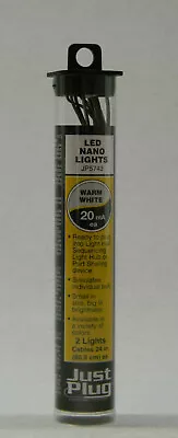 Woodland Scenics Just Plug Warm White Nano Lights 2 Pack  Jp5743 Wds5743 New • $9.84