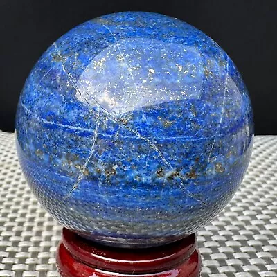 534G Natural Lapis Lazuli Jasper Quartz Sphere Crystal Ball Reiki Healing • $0.64