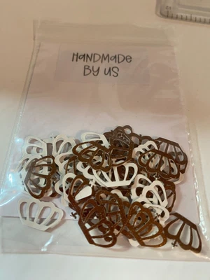 £2.25 • Buy 50 Gold Glitter Crowns Confetti/table Decoration/sprinkles/coronation/party