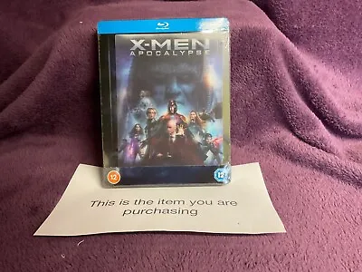 X-men Apocalypse Exclusive Blu-ray Steelbook New & Sealed Free Uk Shipping • £14.49