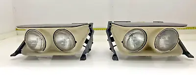 1975-1982 C3 Chevy Corvette Head Lights Pop Up Lamp Assembly Bezel Restored Pair • $1099.99