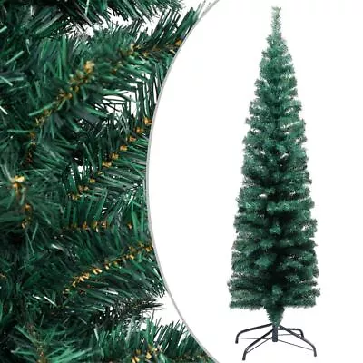 Christmas Tree Slim Design With Stand Holiday Decoration Ornament 150cm Tall PVC • $61.95