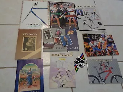 Vintage Colnago Bicycle Catalogs Brochures Decals Lot • $85