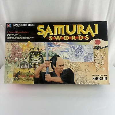 Milton Bradley SAMURAI SWORDS Board Game Shogun Gamemaster Complete Set • $112
