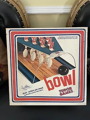 $38.99 • Buy Vintage Tudor Games Bowl Metal Toy Bowling Game 1966 Model No. 460 Original Box!