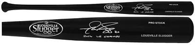 Matt Szczur Signed Louisville Slugger Black Baseball Bat W/2016 Champs -(SS COA) • $110.26
