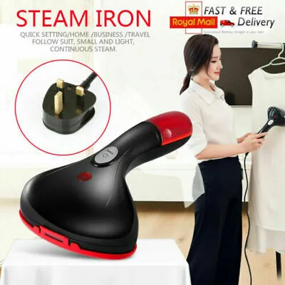 £19.99 • Buy 1500W Handheld Clothes Garment Steamer Portable Travel Home Steam Heat Iron Tool