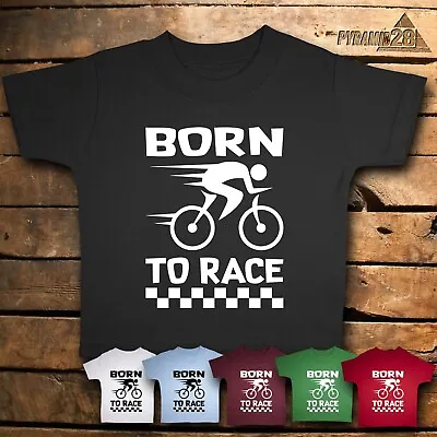 Baby Cycling T-shirt - Born To Race • £7.99