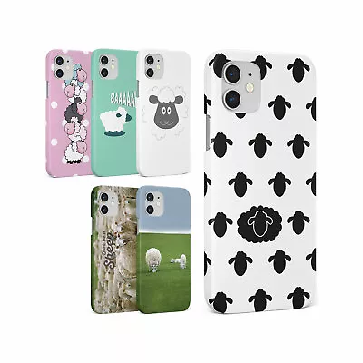 Case For Iphone 15 14 13 12 11 Se 8 Pro Max Hard Phone Cover Cute Ewe Sheep Lamb • £5.99