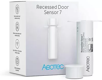 $39.99 • Buy ~NEW~ Aeotec Recessed Door Sensor 7, Gen7 Z-Wave Plus W/ S2 Security [ZW187]