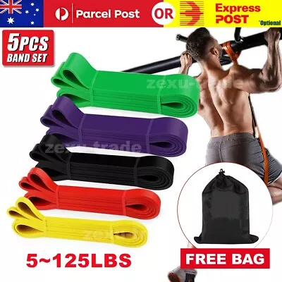 Heavy Duty Resistance Yoga Bands Loop Exercise Fitness Workout Band Gym • $9.99