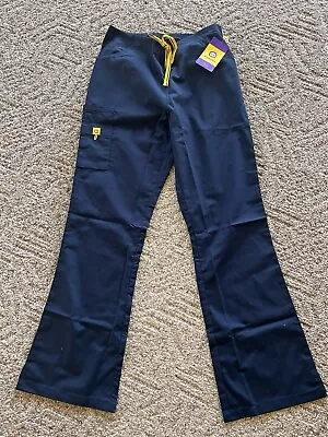 WonderWink Women’s Navy Blue Medium Tall Scrub Pants! New!  • $12