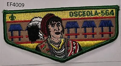 Boy Scout OA Flap Osceloa Lodge 564 • $4