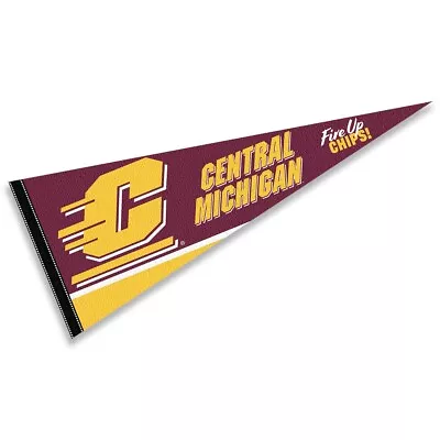 Central Michigan University 12x30 Felt Pennant • $13.95