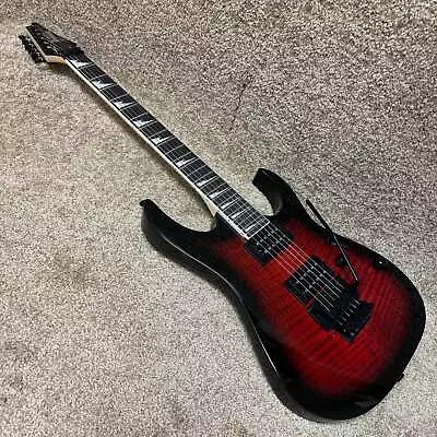 Ibanez Gio GRG320FA-TRB Transparent Red Burst • $369.99