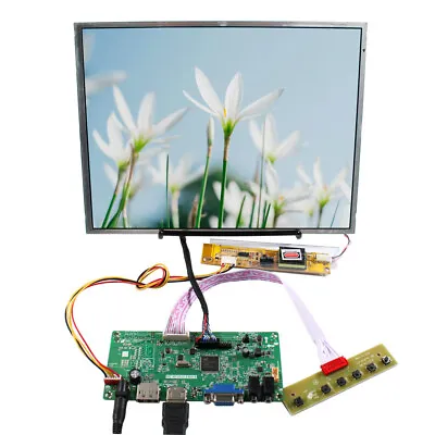 12.1inch 1024x768 TFT-LCD Display Module With HDMI DP VGA LCD Controller Board • £85.20