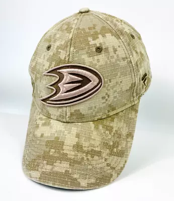 Anaheim Ducks Camo Cap Fanatics Genuine NHL Merchandise - Mighty Ducks Hat • $24.95