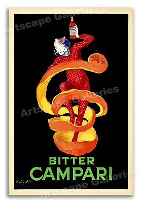 1921 Bitter Campari Orange - Vintage Liquor Advertising Poster Art Print - 16x24 • $13.95