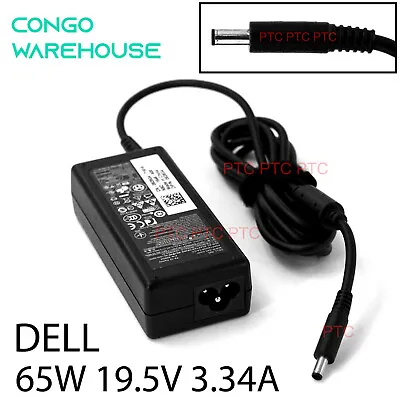 Original AC Charger For Dell Inspiron 11 13 3152 7347 7000 3148 19.5V 3.34A 65W • $39