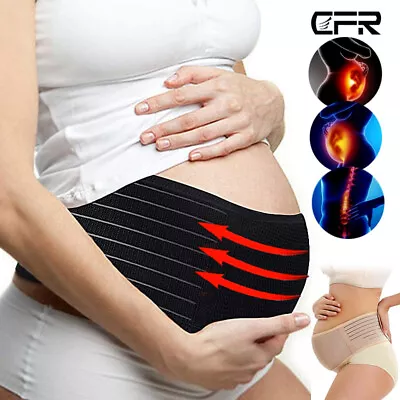 Maternity Belt Waist Abdomen Support Pregnant Women Belly Band Back Pain Brace O • $12.49