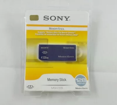 Sony 128 MB Memory Stick Media (MSH-128) • $69.99