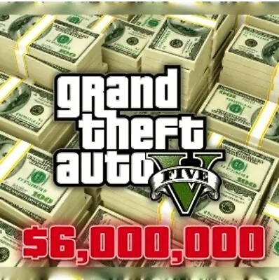 Gta Cash Online $6.000.000 Ps4 Ps5  Buy Now • $13.99