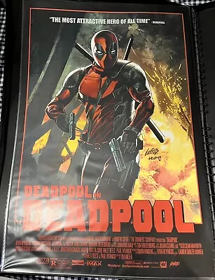 Deadpool By Rob Liefeld Ltd X/325 Screen Print Poster Art Mondo Screenprint • $180