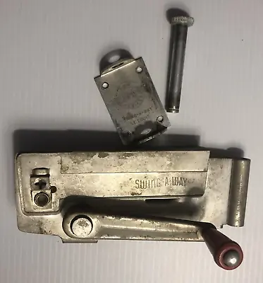 Swing A Way Maid Of Honor Can Opener With Wall Bracket No Magnet Vintage • $21.99