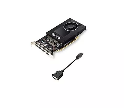 Open Box 5GB HP 6YT67AT NVIDIA Quadro P2200 4x DP PCI-E X16 Graphics Card • $285.31