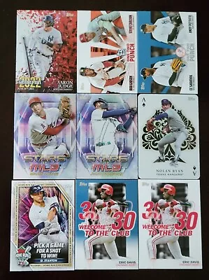 2023 Topps Series 1 INSERTS With Rookies And Blue Parallels You Pick The Card • $1.20