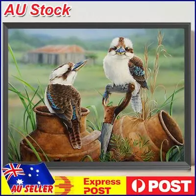 5D DIY Diamond Painting Bird Animal Full Round Drill Mosaic Art Picture Kit AU • $11.99