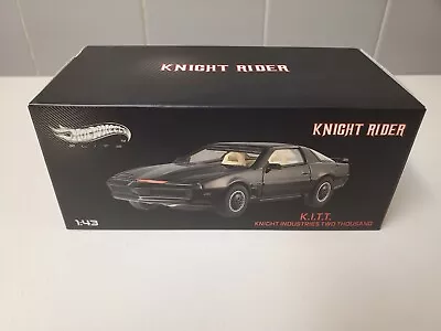 Hot Wheels Elite Knight Rider KITT 1/43 Diecast Model Car • $125