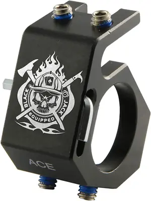 $34.79 • Buy BlackJack Firefighter Helmet Aluminum Flashlight Holder (ACE)  