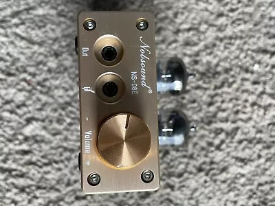 Nobsound NS-08E Valve Tube Headphone Amplifier Mini Stereo Audio Preamp Untested • £24.99