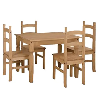 £279 • Buy Premium Corona Solid Pine Mexican Style Dining And Living Room Furniture