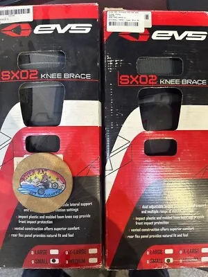 EVS Knee Brace Set Of Two SALE! One Pair 2 Braces. EVS SX02 • $200