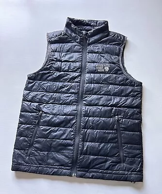 Mountain Hardwear:  Down Vest 800 Fill Q Shield Mens Small Black • $69.99