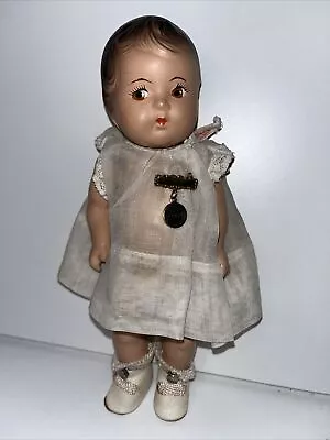 Vintage Madame Alexander Dionne Quints Quintuplets 7.5  Baby Doll MARIE • $155