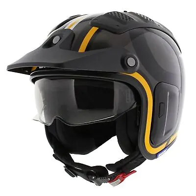 Shark X-Drak 2 Trial Helmet Thrust-R Gloss Black Anthracite Orange KAO • $107.35