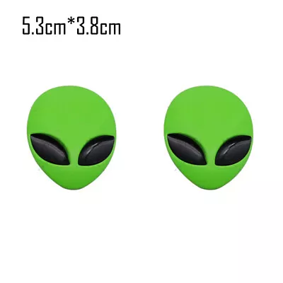 3D Metal Alienware Alien Head UFO Car Rear Truck Emblem Badge Decals Sticker • $9.81