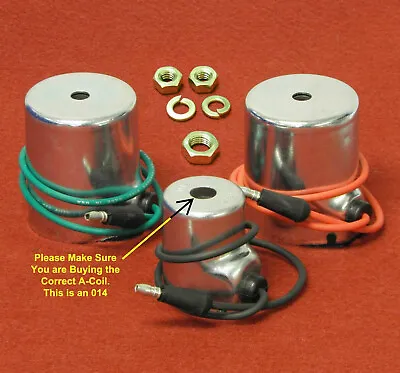 MEYER Snow Plow Coil SET + SS Nuts: A014 15659; B9 15382; C9 15430; Brand New!  • $52