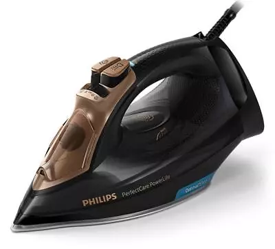 Philips PerfectCare PowerLife Steam Iron (Black/Gold) • $172.99