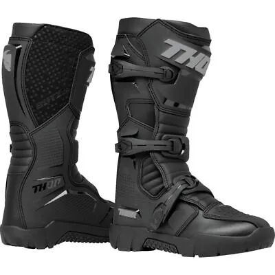 Thor MX Boots Blitz XR TRAIL Dirt Bike Off Road Boot Adult 2024 BLACK • $139.95