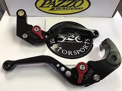 PAZZO LEVERS FOR YAMAHA R6 2005 - 2016 Shorty Levers BLACK/RED • $169.99