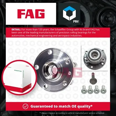 Wheel Bearing Kit 713610610 FAG 1K0407621C 1K0407621D 1K0407621F 1T0498621 New • £53.73