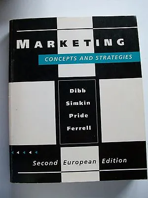 Marketing Concepts & Strategies Pb1994 **gc** • £7.50