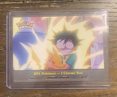Pokemon - I Choose You! EP1 Non-Holo Blue Label Topps Series 2 Pokemon Card • $1.99