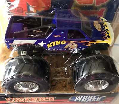 2009 Hot Wheels MONSTER JAM TRUCK World Finals King Krunch • $23.99