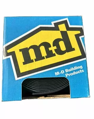 M-D 4 In. W X 20 Ft. L Prefinished Black Vinyl Wall Base • $13.99