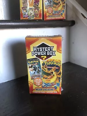 $57.50 • Buy Pokemon Mystery Power Box 5 Booster Pack Vintage Pack 1:10 Meijer Exclusive XY?